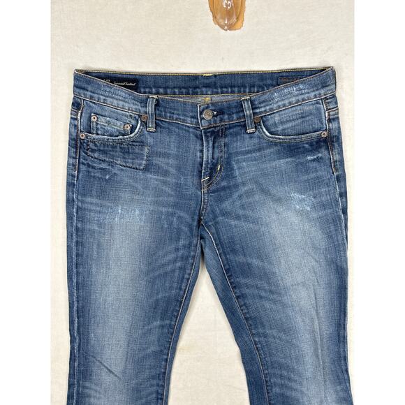 Citizens of Humanity Low Waist Bootcut Boho Stretch Denim Jeans Women's size 29 - Picture 14 of 14